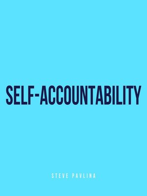 cover image of Self-Accountability